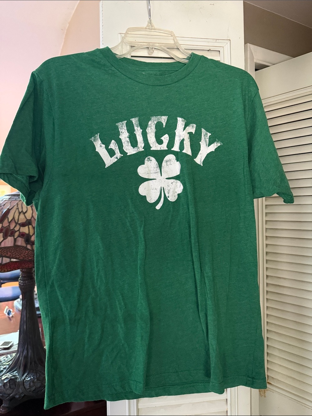 Lucky Shamrock Graphic T-Shirt - Green